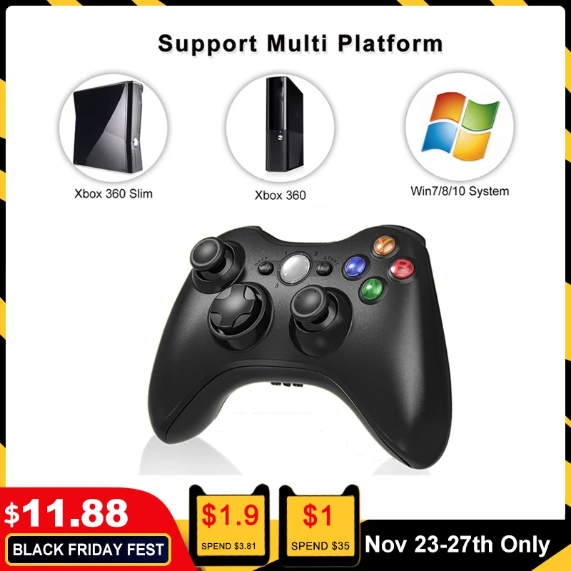 2.4G Wireless Gamepad For Xbox 360 Console