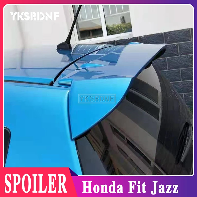 YKSRDNF для 2008-2013 Honda Fit jazz спойлер высокое качество АБС-пластик цвет праймера заднего