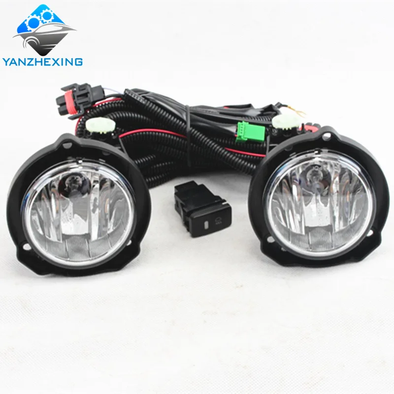 Brand New High-Quality Front Bumper Fog Light Set with Bulb H16 12V 19W Fog Lamp Wiring&Switch For Toyota Avanza