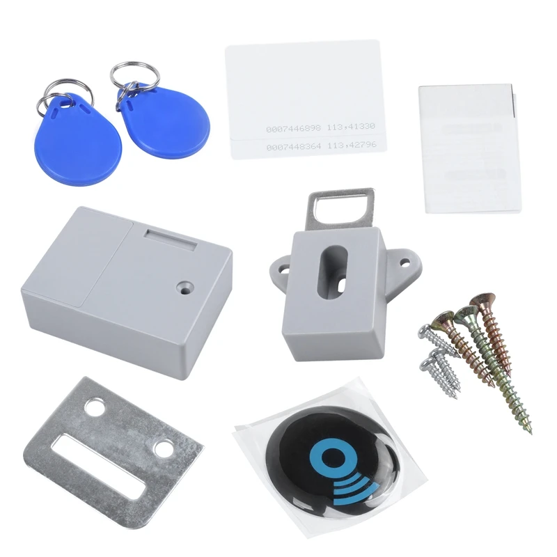 Продвижение-невидимый скрытый RFID свободный открывающийся интеллектуальный датчик замок для шкафа шкафчик шкаф ящик обувного шкафа дверной замок Elec