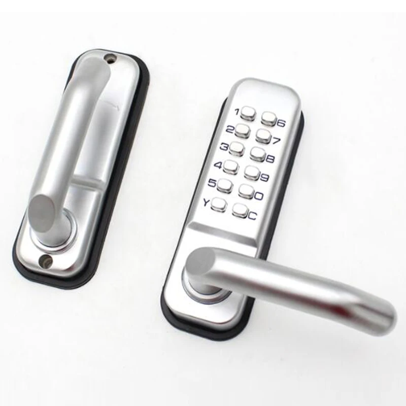 Handle Lock Combination Door Lock Code lock Mechanical Waterproof Golden Bolt LockKeyboard combination padlock password lock combination locks