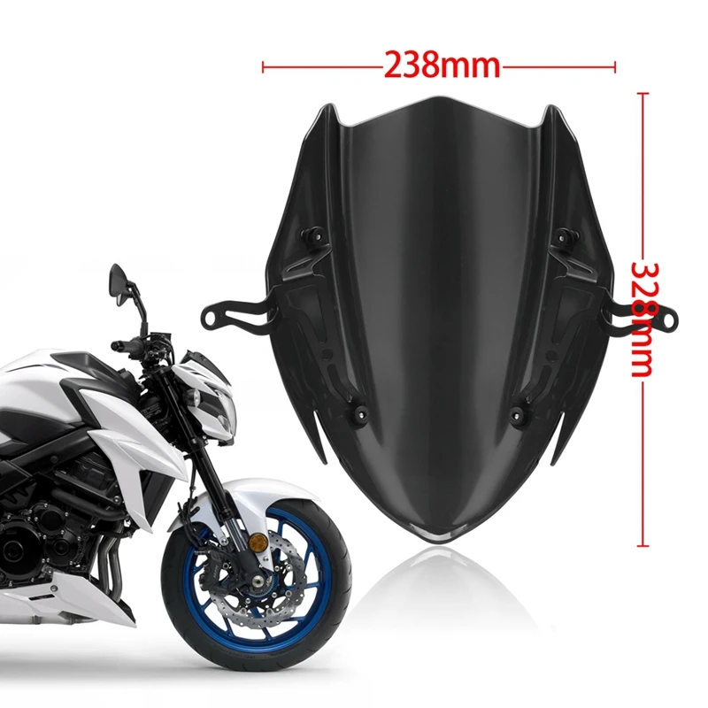 Для Suzuki GSX S750 GSXS750 GSXS 750 2017 2019 ветровой экран лобовое стекло с кронштейном
