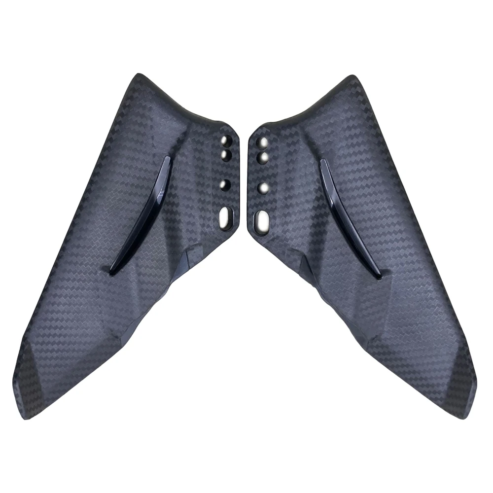 Универсальный мотоцикл крылышко матовый карбоновый Цвет ABS Комплект крыла