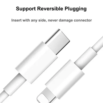 

18W Fast Charging Type C USB for Lightning Cable for IPhone 8 X XS XR 11 Pro Max 8plus 2A Charge Data Cable