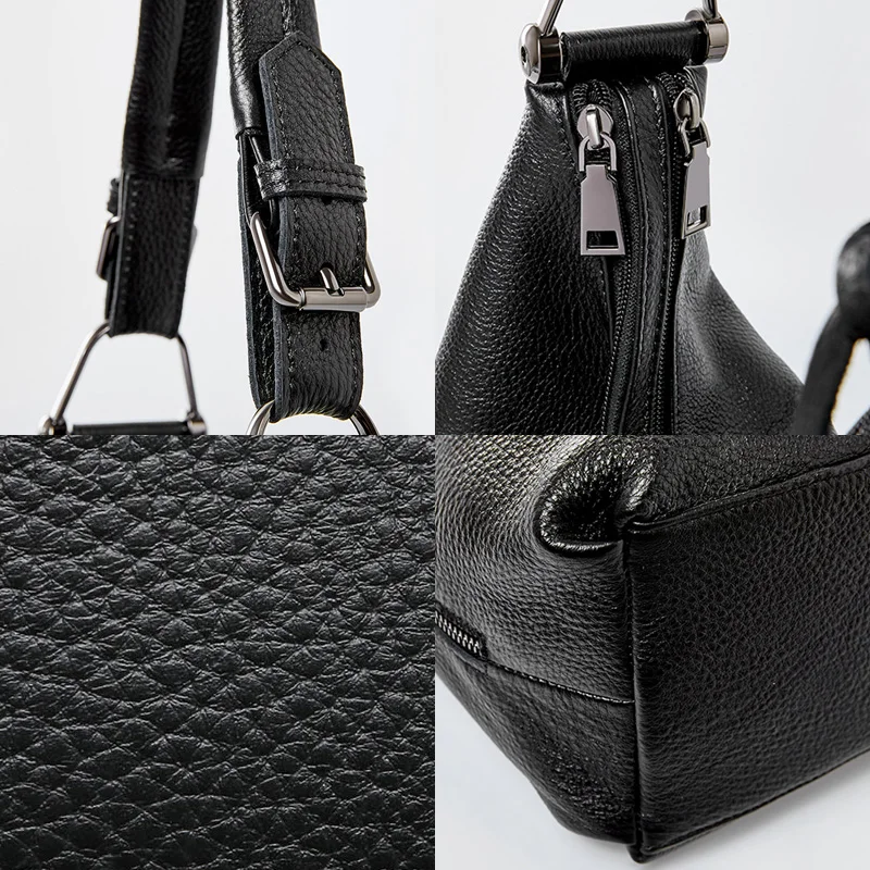 Zency Fashion Women Shoulder Bag 100% Genuine Leather Daily