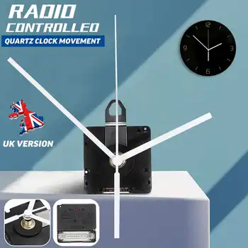 

UK MSF Time Atomic Radio Controlled Silent Clock Movement Mechanism DIY Kit Replacement Accessories