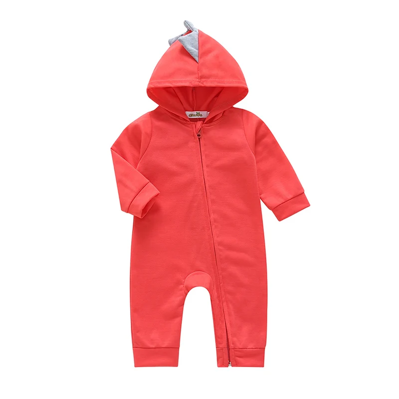 Хлопковый комбинезон для новорожденных мальчиков и девочек, комбинезон, одежда для малышей - Цвет: R