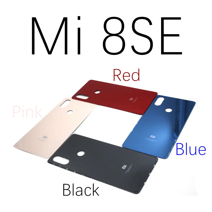 Для Xiaomi Mi 8 крышка батареи Задняя стеклянная задняя дверь корпус чехол для Xiaomi Mi 8 SE крышка батареи 8SE 8 Lite Explorer Pro замена