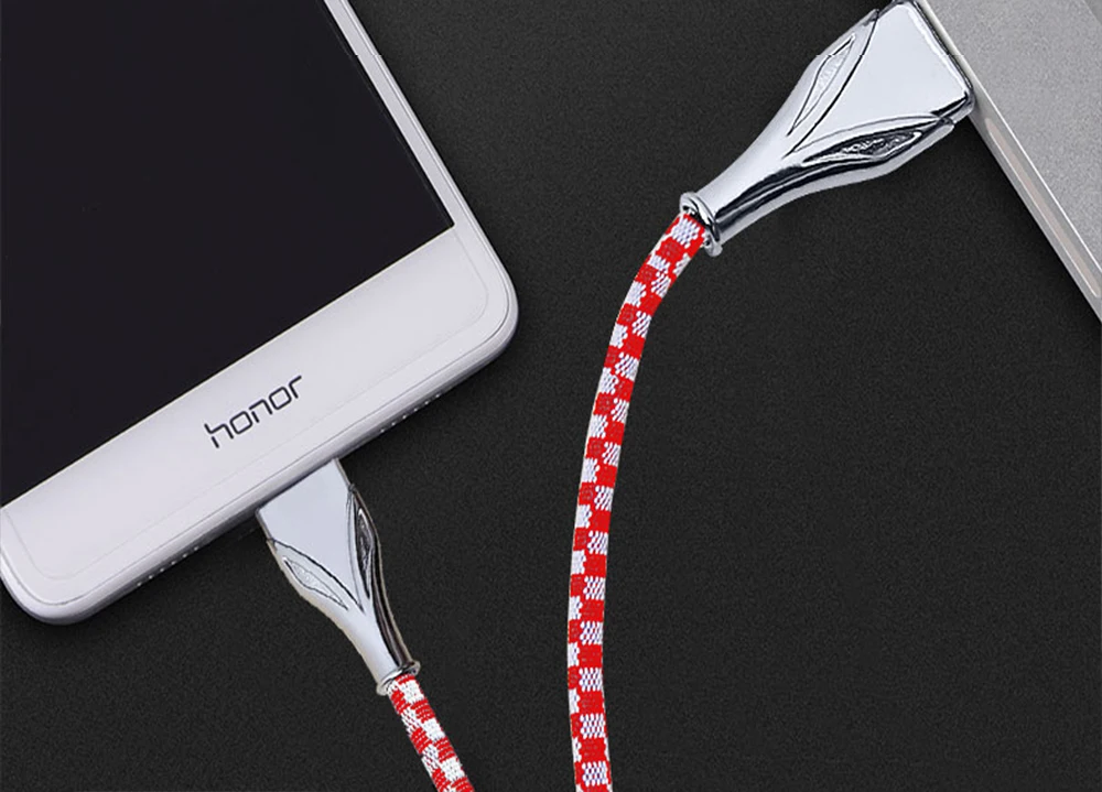 Подходит для IOS type-c Android usb зарядный кабель из цинкового сплава 3A USB Быстрый зарядный кабель для передачи данных для мобильного телефона тканевый кабель