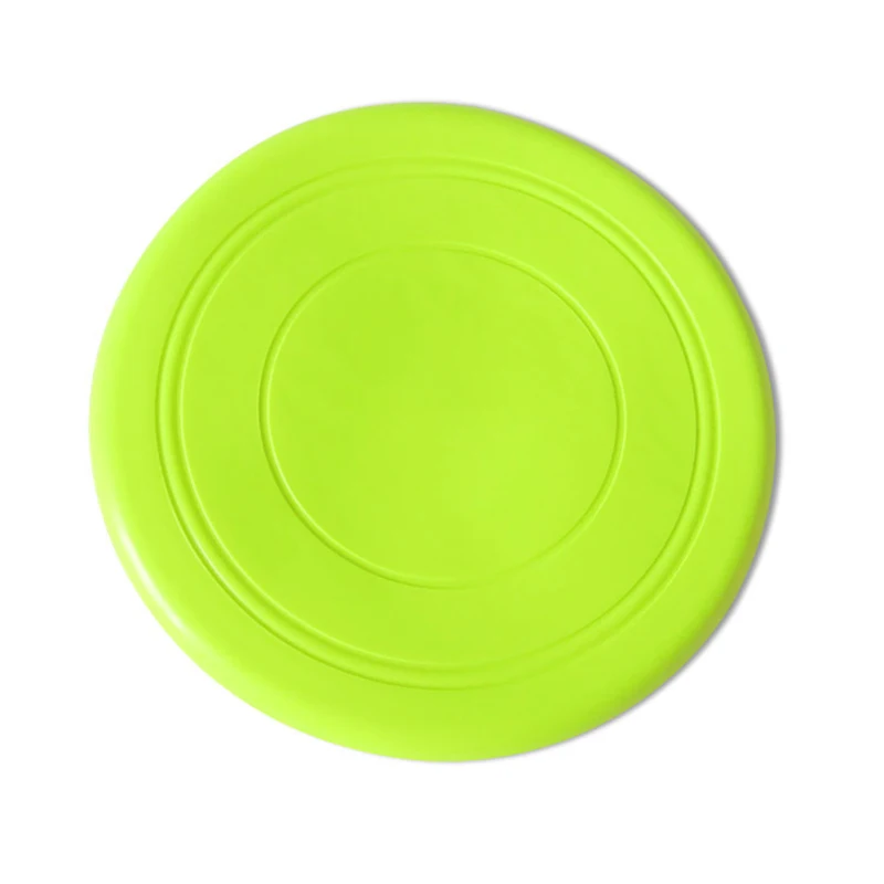 Горячая Защита окружающей среды силикагель мягкий Pet летающие диски игрушки для собак тарелка большие или маленькие игрушки для собак Pet Shop диаметр 17,5 см