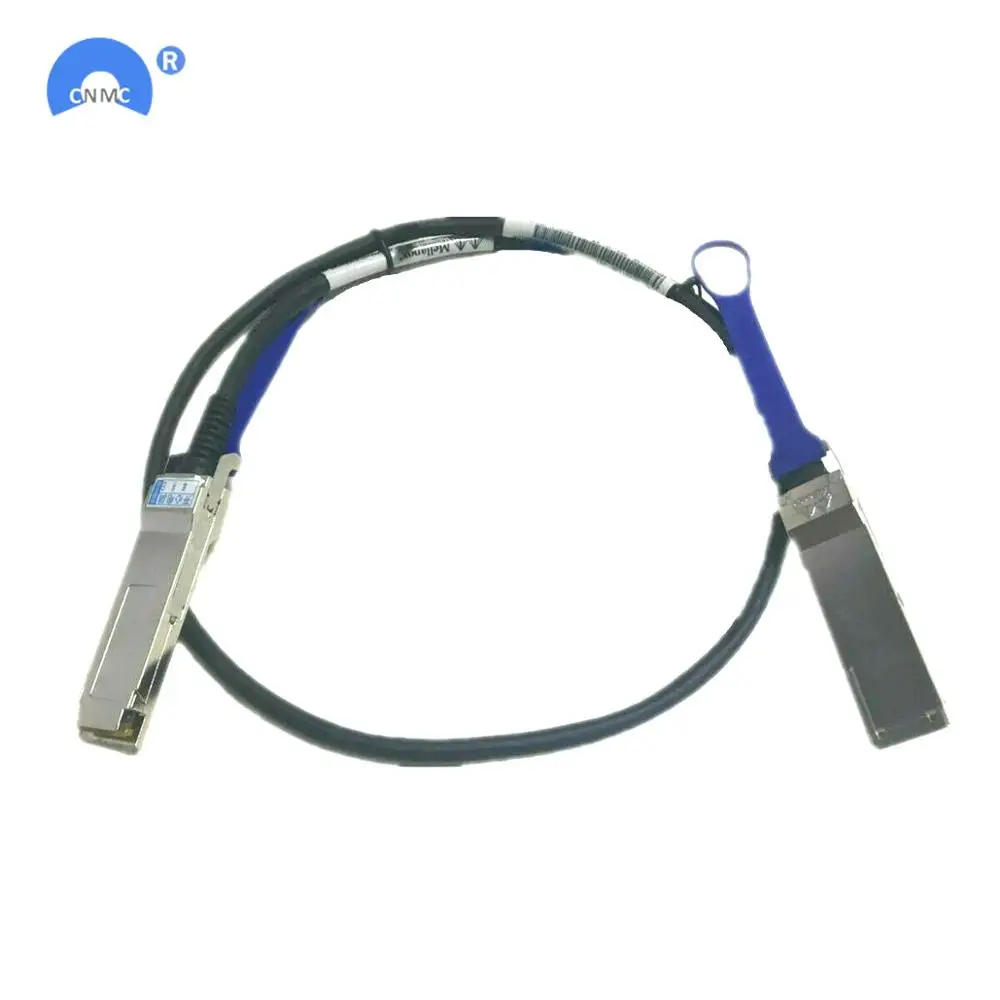 Lot of 5 Mellanox MC2207130-001 Passive Copper Cable VPI up to 56Gb/s QSFP 1m 
