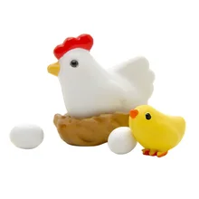 16 шт украшения в форме петуха Набор мини прекрасный миниатюрный Roost DIY Декор Пейзаж для сада