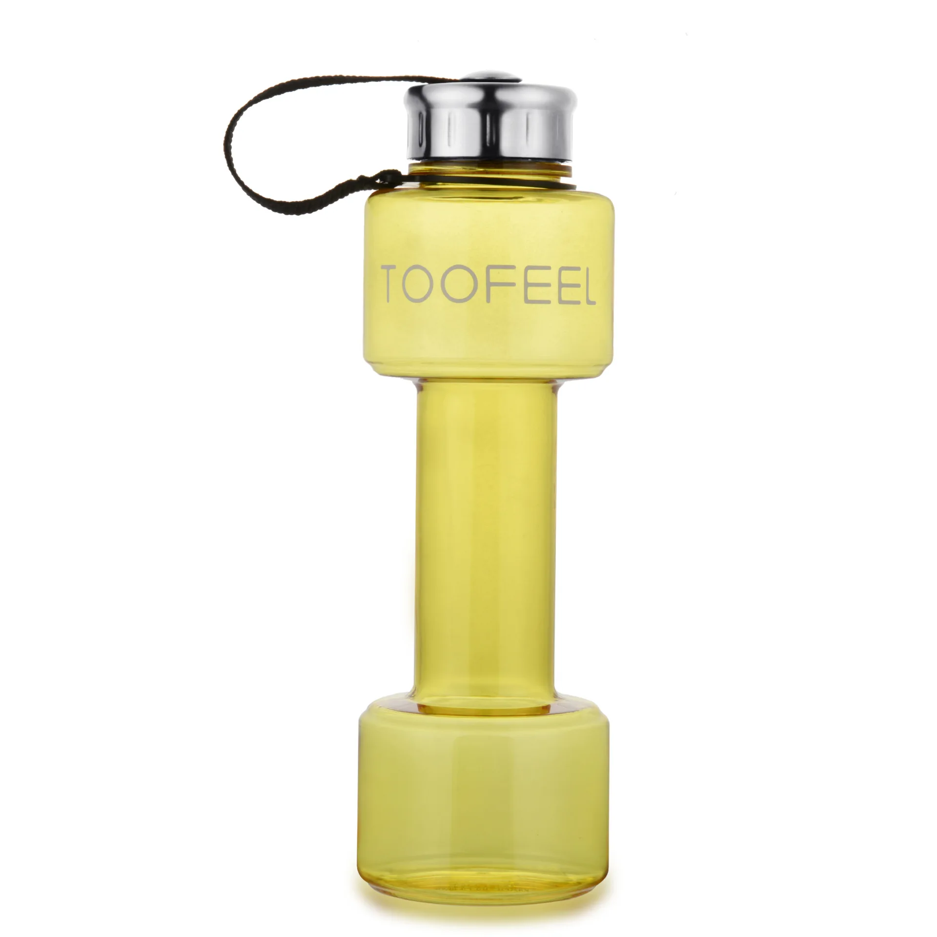 

Gym Portable Mini700ml Small Dumbbell Glass Creative Students Daily Use the Department Store Gift Logo