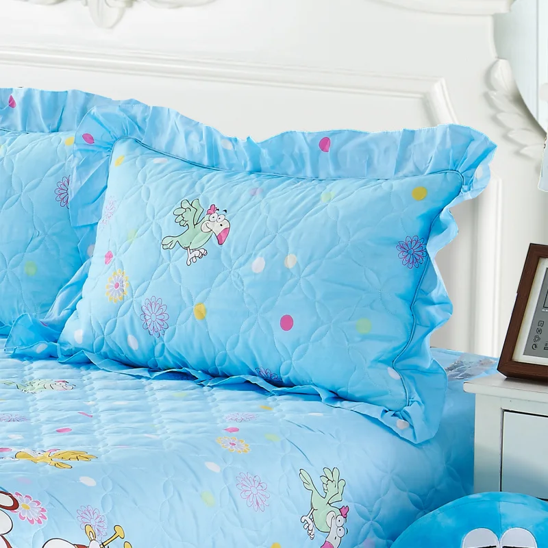 Cotton Soft Bedclothes Queen King size Bedding Sets Quilted Thick Bed spread Duvet Cover Bed Sheet set Pillowcase 4/6Pcs
