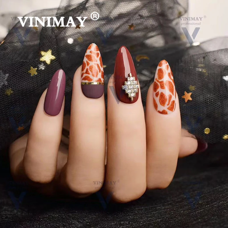 VINIMAY, 18 цветов, набор, новинка, волшебный медный Гель-лак для ногтей, лак для ногтей, УФ лак, замачиваемый, Гель-лак, праймер для ногтей, маникюр, ногти