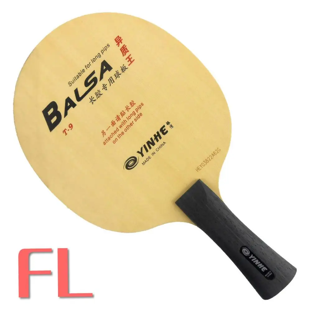 YINHE/ Galaxy T9 Balsa Cabon table tennis paddle  /table tennis blade/pingpong 