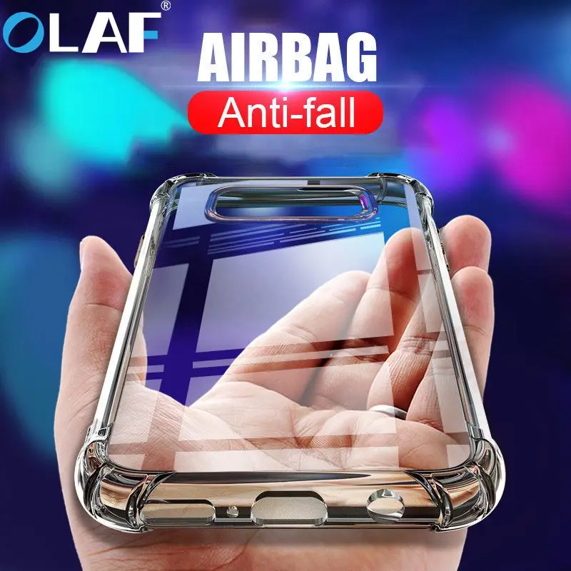 

Clear Soft TPU Case For Samsung Galaxy A50 A70 A40 A20 ShockProof Case For Samsung S8 S9 Plus S10 S7 Note 9 8 M20 Silicone Cases