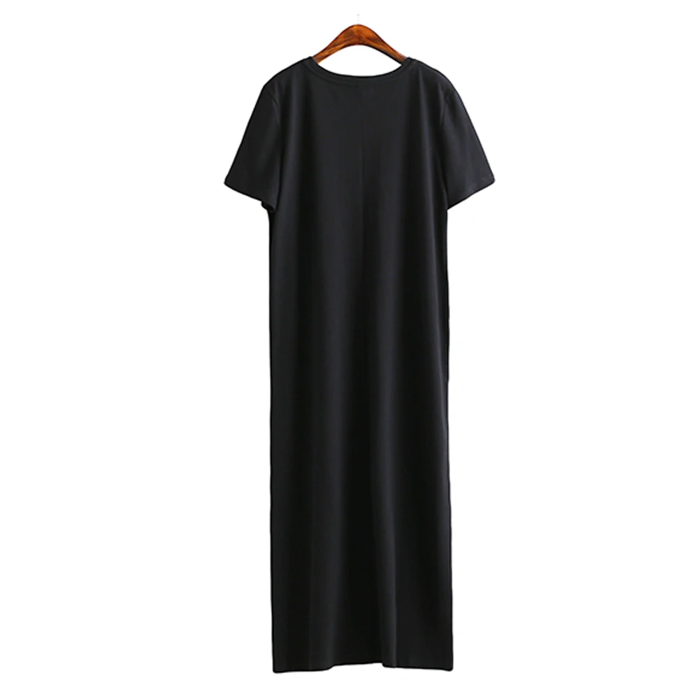 Макси-платье-футболка, Женское зимнее рождественское вечернее сексуальное винтажное Бандажное вязаное Бохо облегающее Черное длинное платье Sukienki размера плюс