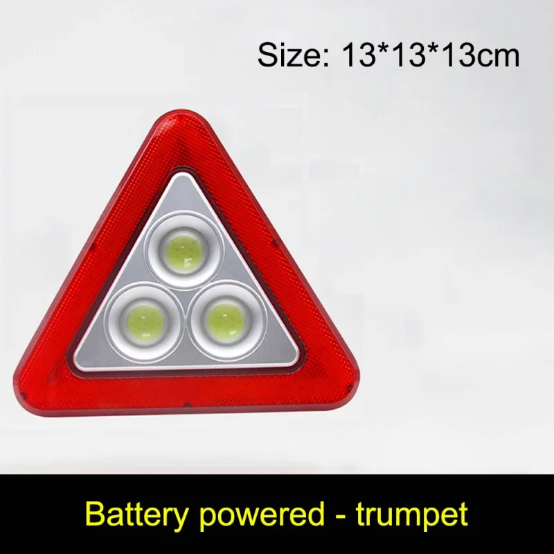 Светодиодный светильник Предупреждение ющий светильник Многофункциональный Аварийный треугольные предупреждающие знаки Предупреждение ющая рамка прожектор светильник s - Цвет: Травяно-зеленый