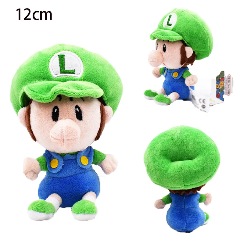Super Mario Bros Luigi Плюшевые игрушки Super Mario Stand Mario Brother мягкие игрушки мягкие куклы подарок для детей Высокое качество - Цвет: 2