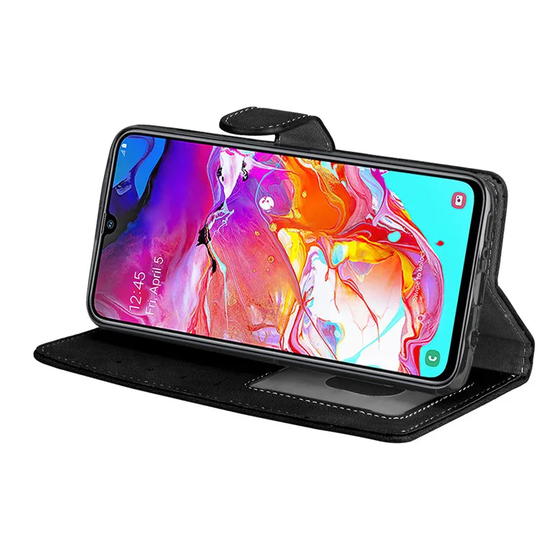 Чехол для samsung Galaxy A70 чехол для телефона samsung A70 крышка samsung A70 A705F A705 70 SM-A705F Чехол-книжка из искусственной кожи чехол-портмоне