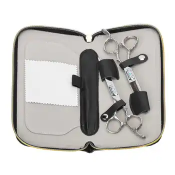

Hair Diffuser Barbershop Professional Hairdressing Scissors Salon Hair Trimming Cutting Scissors Set with Storage Bag Hair