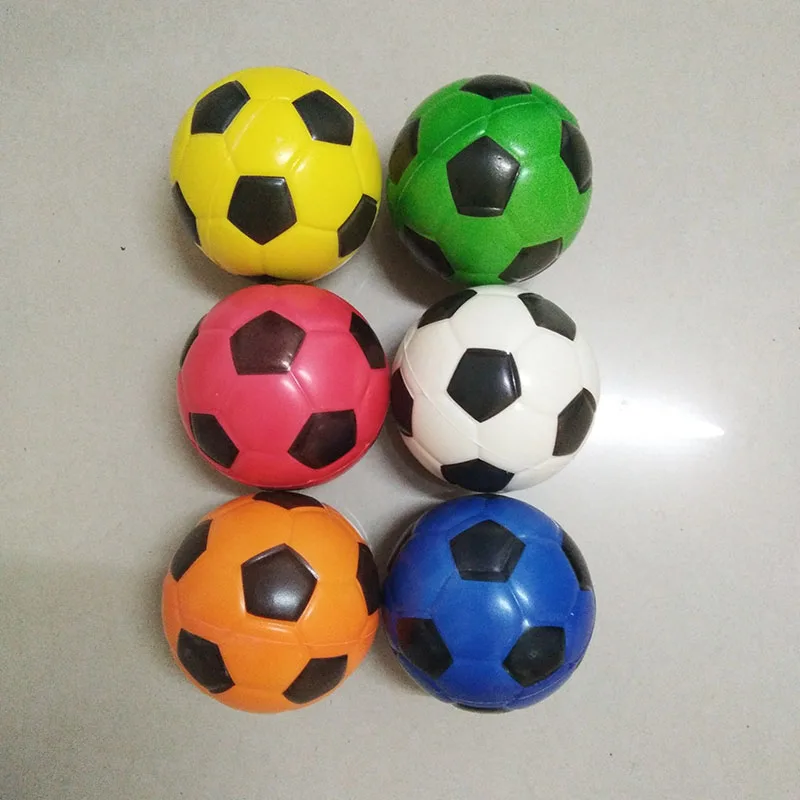 10CM Squeeze Anti Stress Relief Football Baseball Basketball Tennis Soccer Rubber PU Foam Soft Toys Ball for Boys Kids 10
