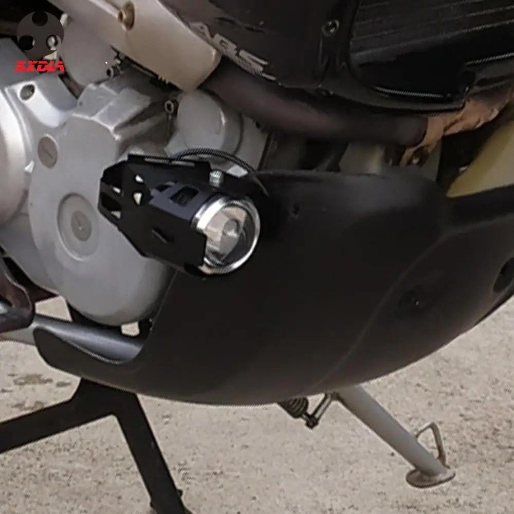 2 шт. светодиодный фонарь для мотоцикла лазер cannon 12 в водонепроницаемый высокомощный точечный свет дальнего ближнего света