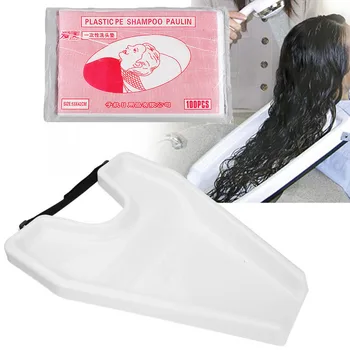 

Portable Waterproof Shampoo Pad Tray Shampoo Tool Household Travel Hairdressing Shampoo Pad Modeling Care Kit