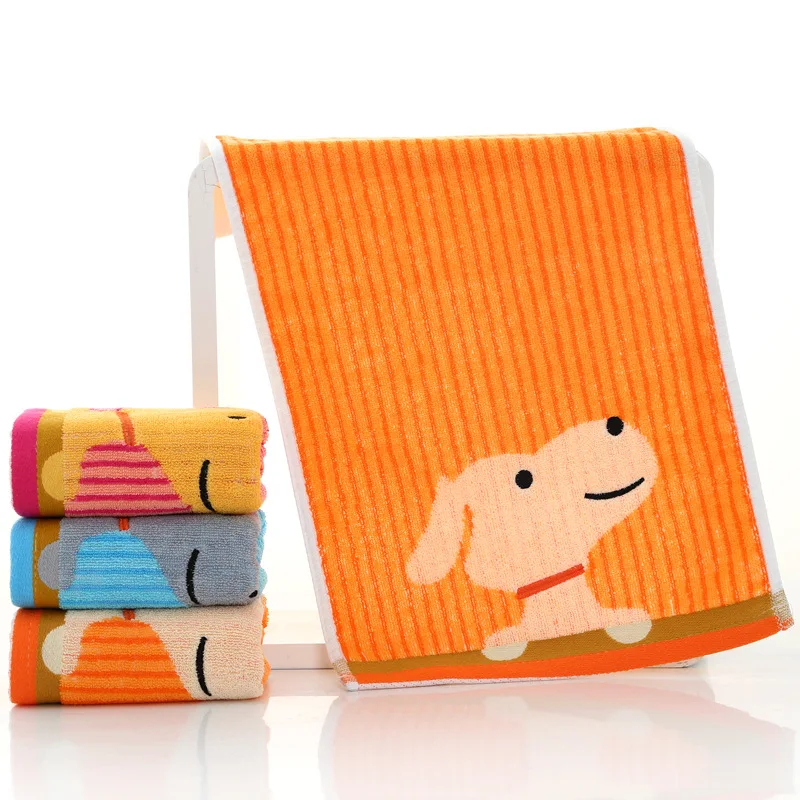 

Pure Puppy CHILD'S Towel Kids' Towel Cartoon Cute Small Tower Baby Towel Face Towel