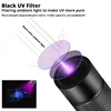 UV Flashlight 365nm Ultra Violets mini Ultraviolet Lanterna IP65 Waterproof Invisible Torch for Pet Stains Use 18650 EDC Light ► Photo 3/6