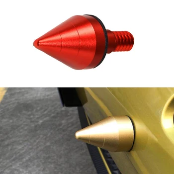 

1PCS Car Front Rear Bumper Spike Guard Protector For Benz SMART 2009-2014 Aluminun Alloy Anti-Collision Protection