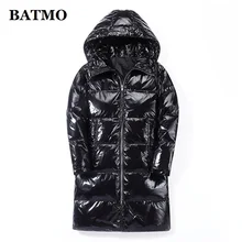 BATMO, Новое поступление, зимние куртки с капюшоном на 80% белом утином пуху, мужские водонепроницаемые пуховики, 918