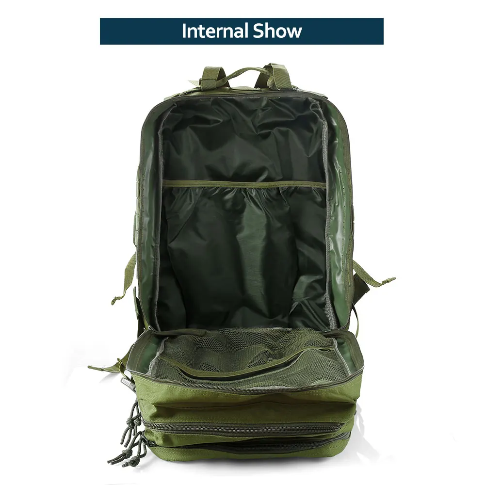 45L Tactical Backpack High-quality Material Military Army Molle System Bag