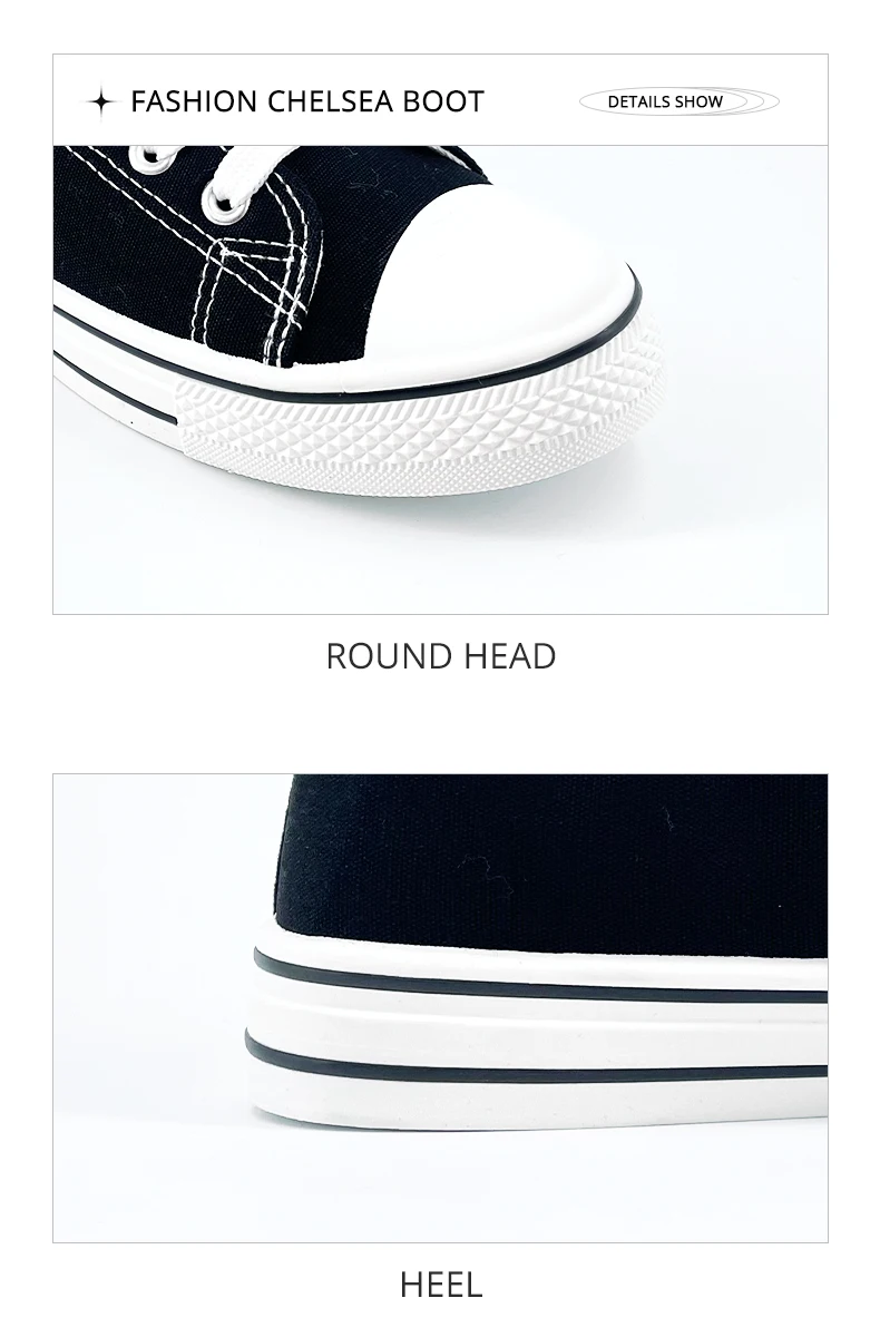 JOSINY Classic Women's Sneakers Sports Canvas Shoes For Women Casual Ladies Flat Lace-up