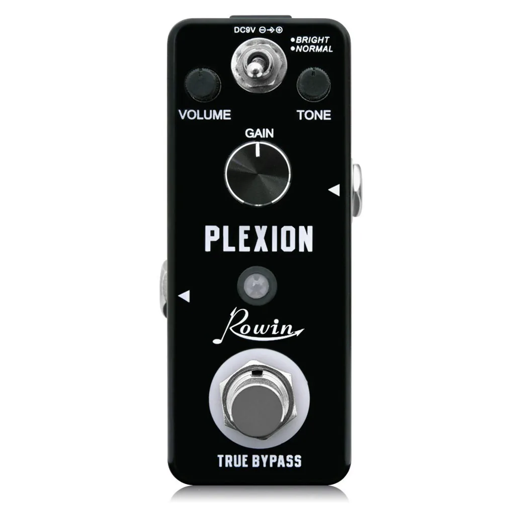 

Rowin LEF-324 Guitar Plexion Pedal Analog Distortion Plexion Effect Pedals Sound Like Marshall Jcm800