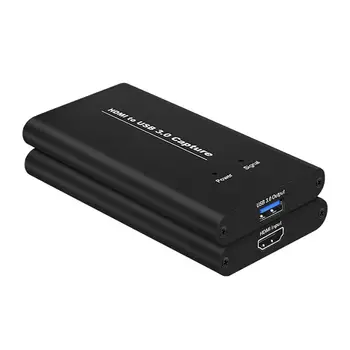 

USB3.0 HDMI 4K60Hz Video Capture HDMI To USB Video Capture Card Dongle Game Streaming Live Stream Broadcast For TV PS4 Win7/8/10