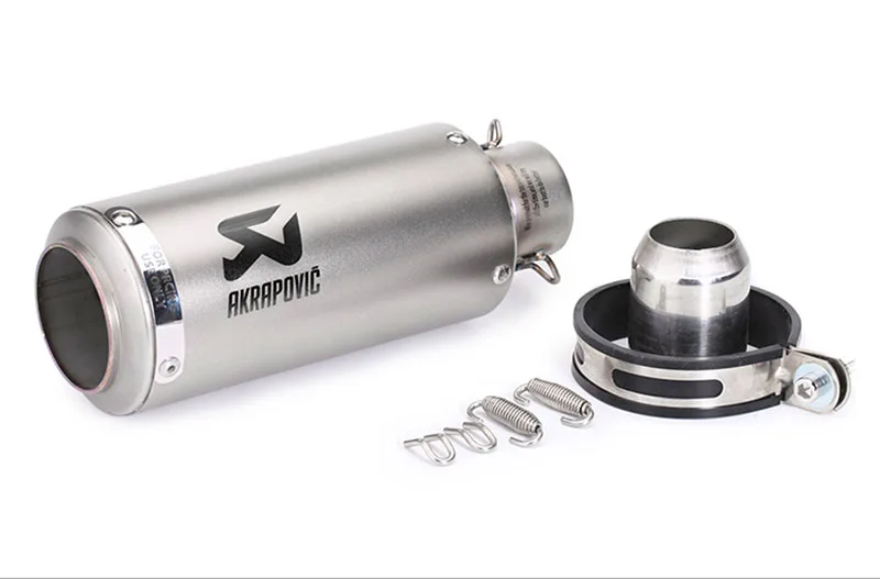 Мотоцикл выхлопная труба AR Escape Moto Akrapovic Универсальный GP 51 мм 60 мм углеродное волокно для Z900 Suzuki GSR600 R6 BWS125 ER6N GY6
