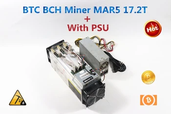 

Free ship Zhansheng MAR5 17.2TH/s With PSU Asic BTC BCH Miner Better Than Whatsminer M3X M20S Antminer S9 T17 S17 S17e S17+