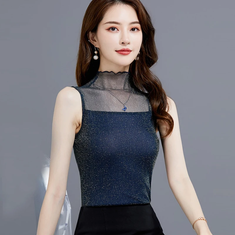 ★2025SS新作★LUV IS TRUE★SM LAYERED LACE SLEEVELESS MUSINSA | LUV IS TRUE SM LAYERED LACE SLEEVELESS(BLACK)