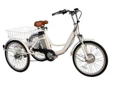 Морским путем милые 3 колесный грузовой трицикл Электрический 6 Скоростной взрослый трехколесный велосипед