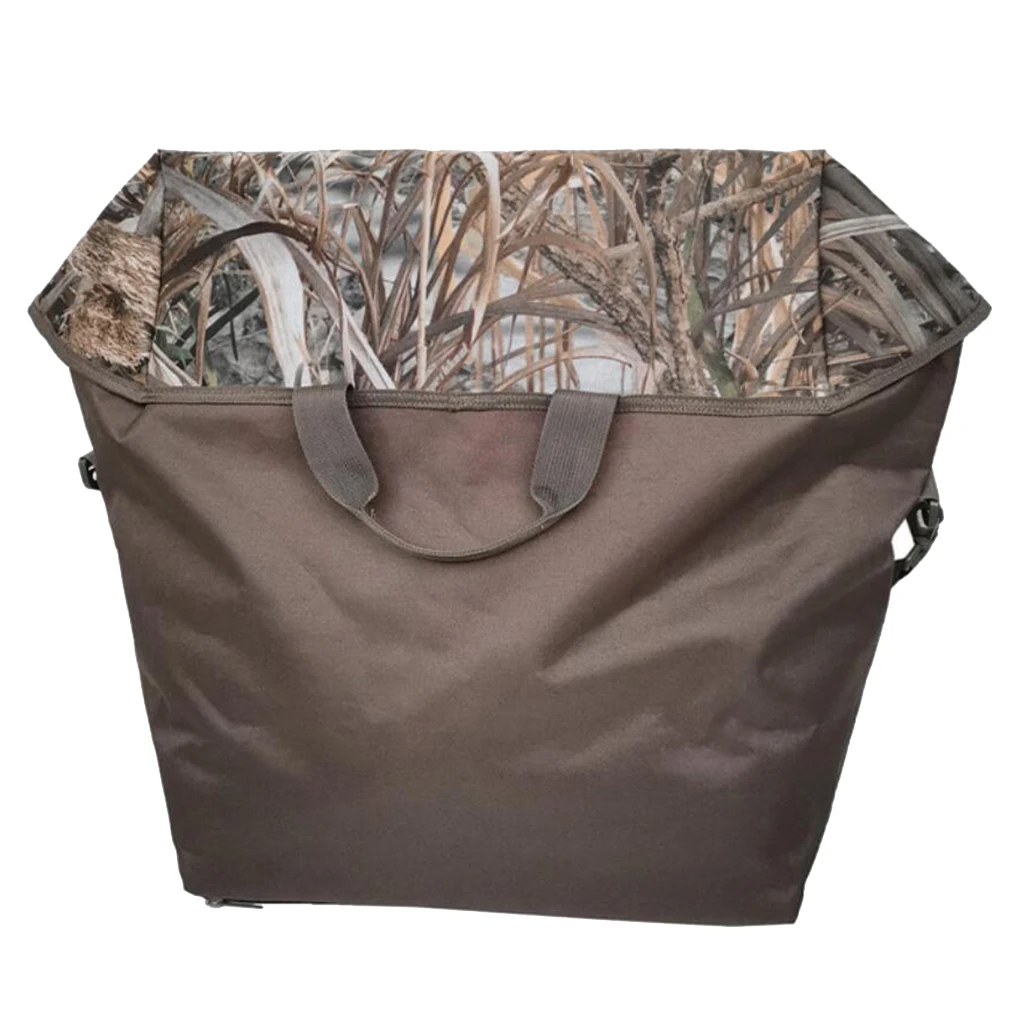 Waders Bag for Fishing and Hunting, Wader Storage Carrier Case Tote with Shoulder Strap and Ground Sheet, Camo