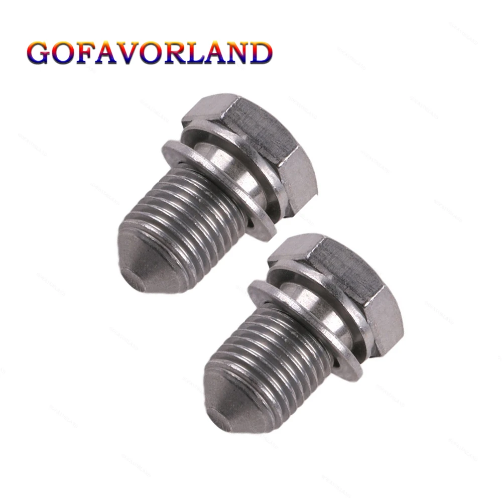 2 шт. пробка для слива масла болта двигателя N90813202 Audi A3 A4 A6 TT Q7 VW Beetle Eos Golf GTI Jetta Passat