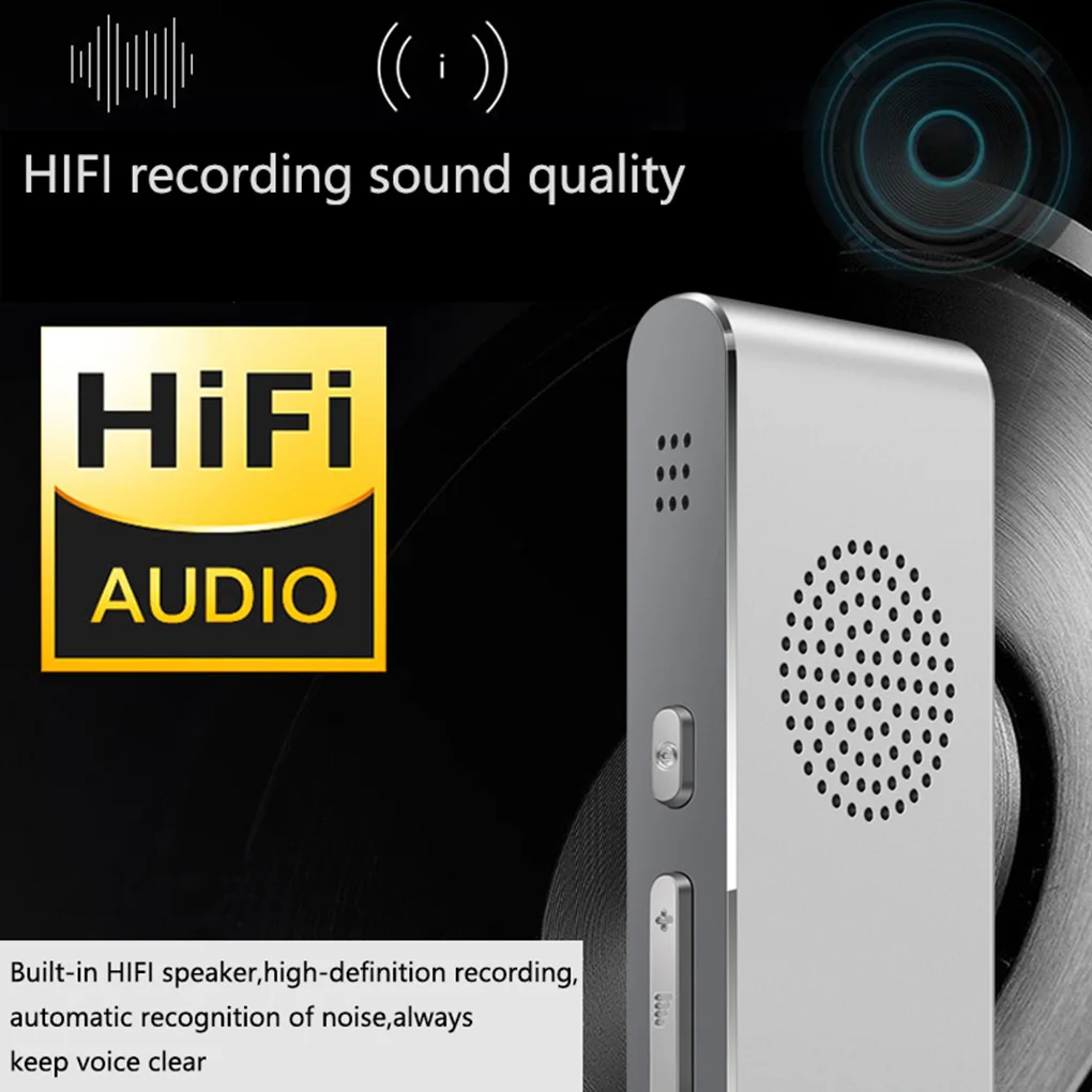 Portable T8 Smart Voice Speech Translator Two-Way Real Time 68 Multi-Language Translation For Learning Travelling Business Meet