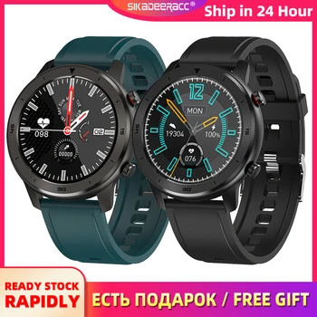 

Smart Watch Full Round HD Screen DT98 Fitness Men Long Standby Health Heart Rate Monitoring Tracking Sports IP68 Dustproof Call