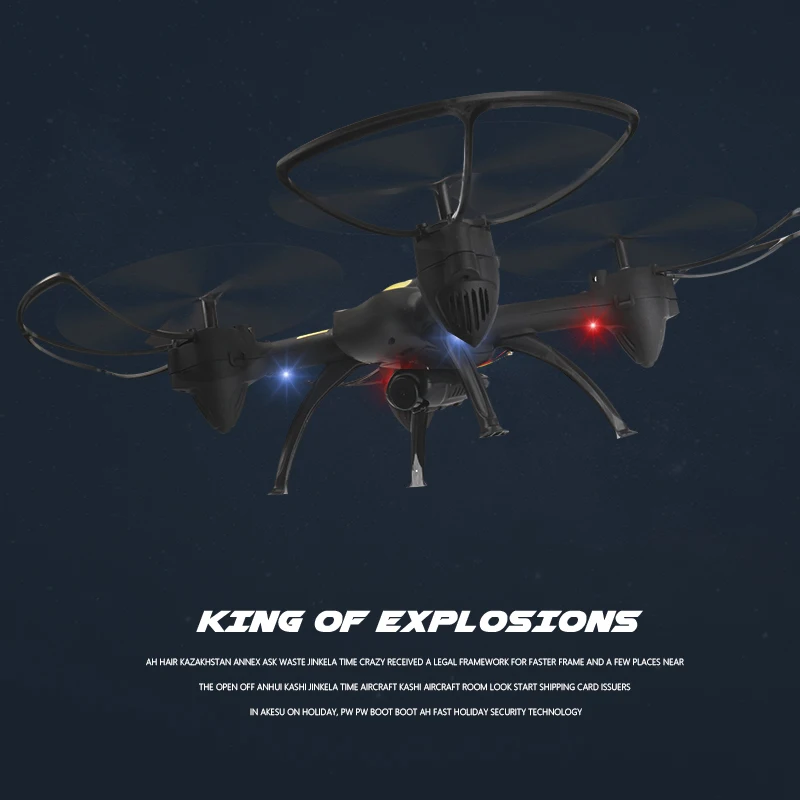 Радиоуправляемый Дрон вертолет с камерой 2MP HD WiFi FPV Дрон один ключ возврат RC Квадрокоптер высота крепление для камеры Квадрокоптер Aircarft