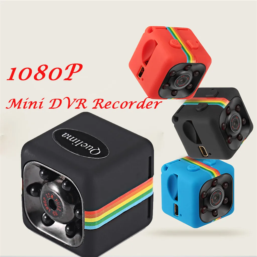 SQ11 мини-камера 1080P видеорегистратор Цифровая камера микро Full HD ИК ночного видения маленький DV DVR видеокамера рекордер камера Новинка