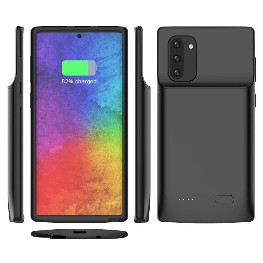 Чехол для зарядного устройства для samsung Galaxy Note 10, 6000 мАч, чехол для резервного питания для samsung Note 10 Note 10 Plus, чехол для аккумулятора