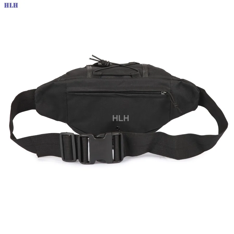 Casual Waist Bag Men's Womens Tactical Sport Pockets Waterproof Mobile Phone Wallet Waist Pouches Multifunction Chest Bag