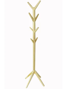 

Standing coat rack solid wood 8 arms tree shaped located at various altitudes